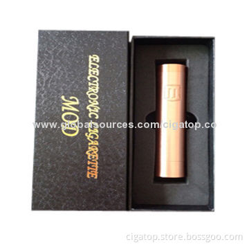 Penny Electronic Cigarette Mechanical Mod, 3.7-6V Battery Voltage